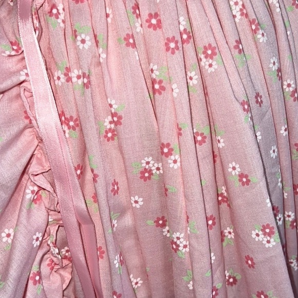 1970s Vintage Prairie Swing Dress - Picture 6 of 8